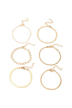 Load image into Gallery viewer, Gold Bracelet Set
