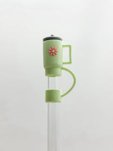 Straw Cover 10MM "Green Cup"