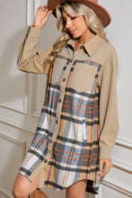 Load image into Gallery viewer, Cozy Plaid Patchwork Jacket
