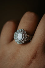 Load image into Gallery viewer, Toni Oval Cut Silver Ring
