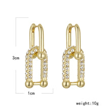 Load image into Gallery viewer, Thalia Buckle Earrings
