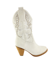 Load image into Gallery viewer, Houston Western Boots in White - Rural Haze
