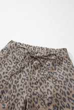 Load image into Gallery viewer, Leopard Print Wide Leg Jeans
