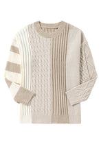 Load image into Gallery viewer, Khaki Knit Sweater
