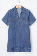 Load image into Gallery viewer, Denim Mini Dress
