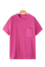 Load image into Gallery viewer, Textured Pocket Oversized Tee
