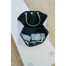 Load image into Gallery viewer, Ready to Ship | The South Beach - Gold Stripe White Neoprene *
