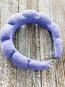 "Sia Spa Headband" Purple