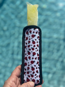 Neoprene Popsicle Holder “Ladybugs”