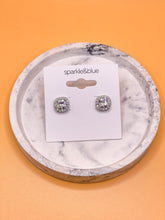 Load image into Gallery viewer, Dillon Cushion Cubic Zircon Stud Earrings
