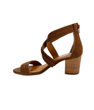 Load image into Gallery viewer, Qila Heeled Sandal in Tan
