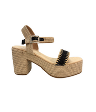 Load image into Gallery viewer, Elise Wedge in Black
