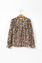 Load image into Gallery viewer, Oversized Leopard Blouse

