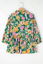 Load image into Gallery viewer, Floral Plus Size Babydoll Top
