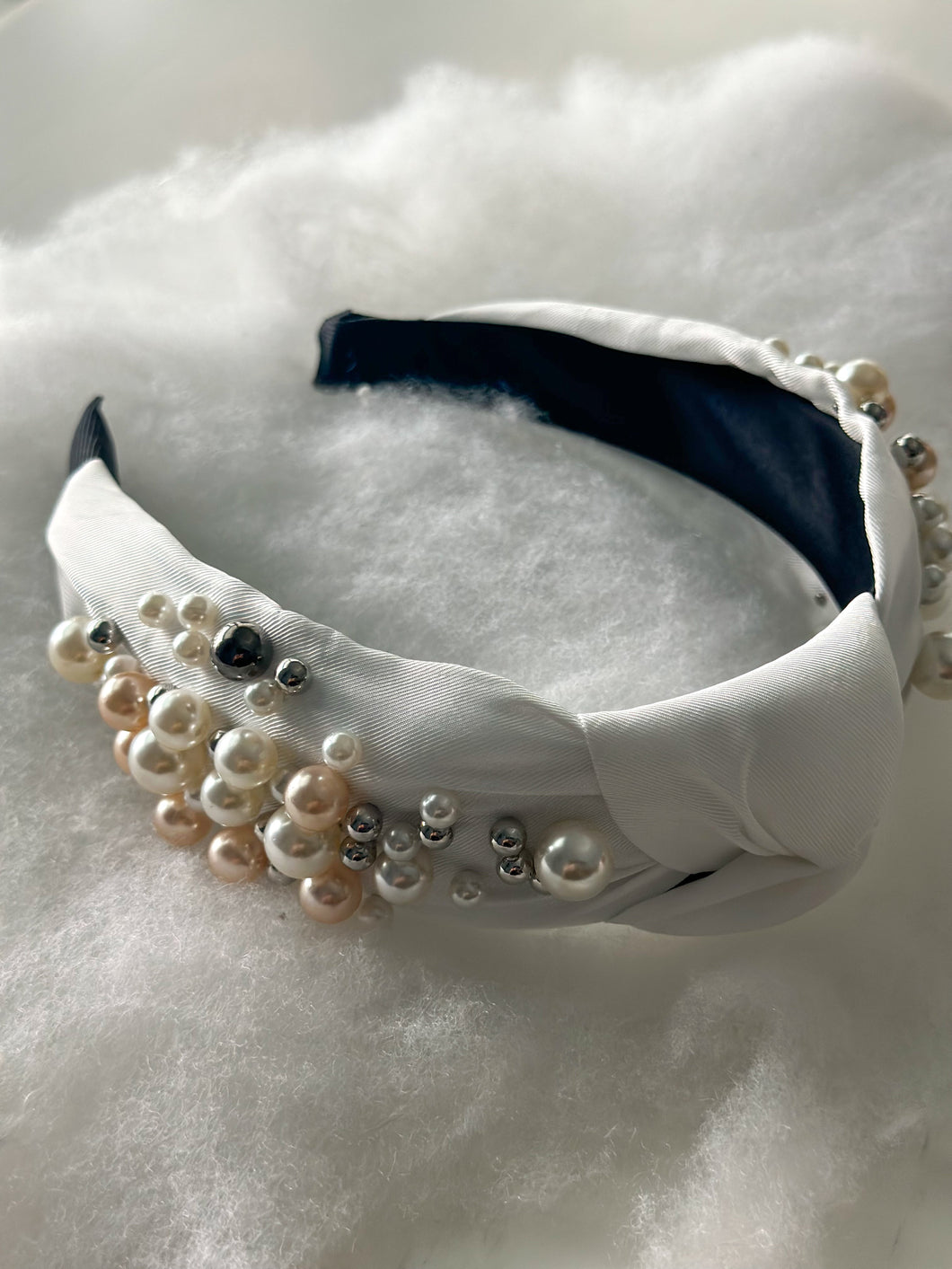 Piper Pearl Knot Headband 