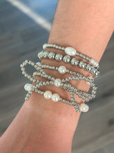 Load image into Gallery viewer, Becca Bow Bracelet Sets "Silver"
