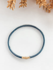 Gili Jelly "Black" Glitter Bracelet