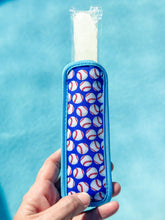 Load image into Gallery viewer, Neoprene Popsicle Holder &quot;Baseball&quot;
