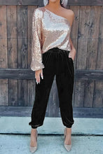 Load image into Gallery viewer, Pocket Velvet Joggers
