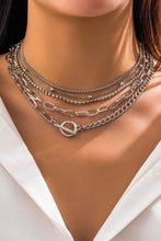 Load image into Gallery viewer, 5 Piece Layer Necklace Set
