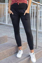 Load image into Gallery viewer, Black Pocket High Waisted Leggings

