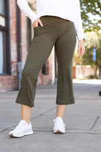 Load image into Gallery viewer, Ready to Ship | The Shyla - Olive High Waisted Gaucho Pants
