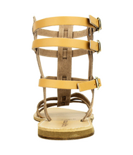 Load image into Gallery viewer, Argos Leather Sandals in Natural
