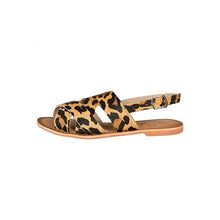 Load image into Gallery viewer, Cup of Tea Sandals in Leopard
