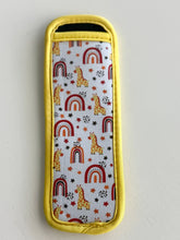 Load image into Gallery viewer, Neoprene Popsicle Holder "Giraffe"

