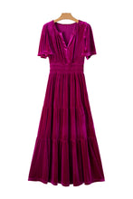 Load image into Gallery viewer, Natalie Velvet Maxi Dress
