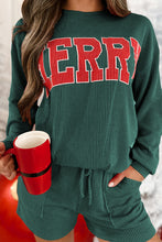 Load image into Gallery viewer, MerryChristmas Corded Pajama Set
