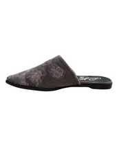 Load image into Gallery viewer, Dragonfly Velvet Flats in Grey
