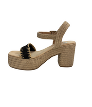 Load image into Gallery viewer, Elise Wedge in Black
