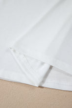 Load image into Gallery viewer, White Rainbow Striped Tee + Shorts Set
