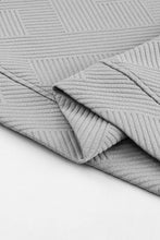 Load image into Gallery viewer, Gray Textured Shorts Set
