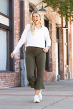 Load image into Gallery viewer, Ready to Ship | The Shyla - Olive High Waisted Gaucho Pants
