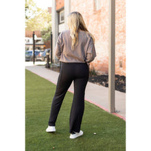 Load image into Gallery viewer, Ready to Ship | The Madison - Straight Leg Black Leggings with Pockets
