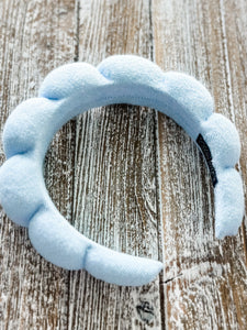 "Sia Spa Headband" Baby Blue