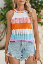Load image into Gallery viewer, Multicolour Knit Sleeveless Top
