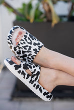 Load image into Gallery viewer, Ready to Ship | White Leopard Insanely Comfy -Beach or Casual Slides
