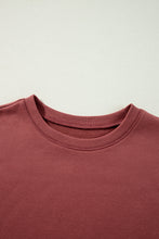 Load image into Gallery viewer, Colorblock Sleeve Drop Shoulder Sweatshirt
