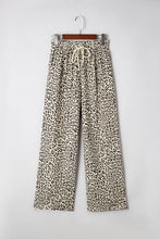 Load image into Gallery viewer, Leopard Print Drawstring Pants
