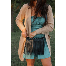 Load image into Gallery viewer, Ready to Ship | The Nora -  Black Fringe Bags
