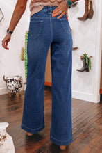 Load image into Gallery viewer, Wide Leg High Waist Jeans
