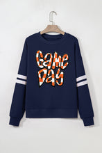 Load image into Gallery viewer, Navy blue 'Game Day' sweatshirt.  Denver Broncos 
