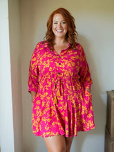 Load image into Gallery viewer, Floral Print Pocket Dress
