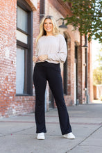 Load image into Gallery viewer, PreOrder | The Vanessa - 30” - Black Bootcut Leggings R2
