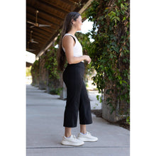 Load image into Gallery viewer, Ready to Ship | The Gabriella -Black  High Waisted Gaucho Pants - Round 3
