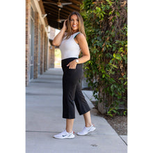 Load image into Gallery viewer, Ready to Ship | The Gabriella -Black  High Waisted Gaucho Pants - Round 3
