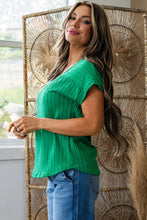 Load image into Gallery viewer, Shamrock Green Knit Top
